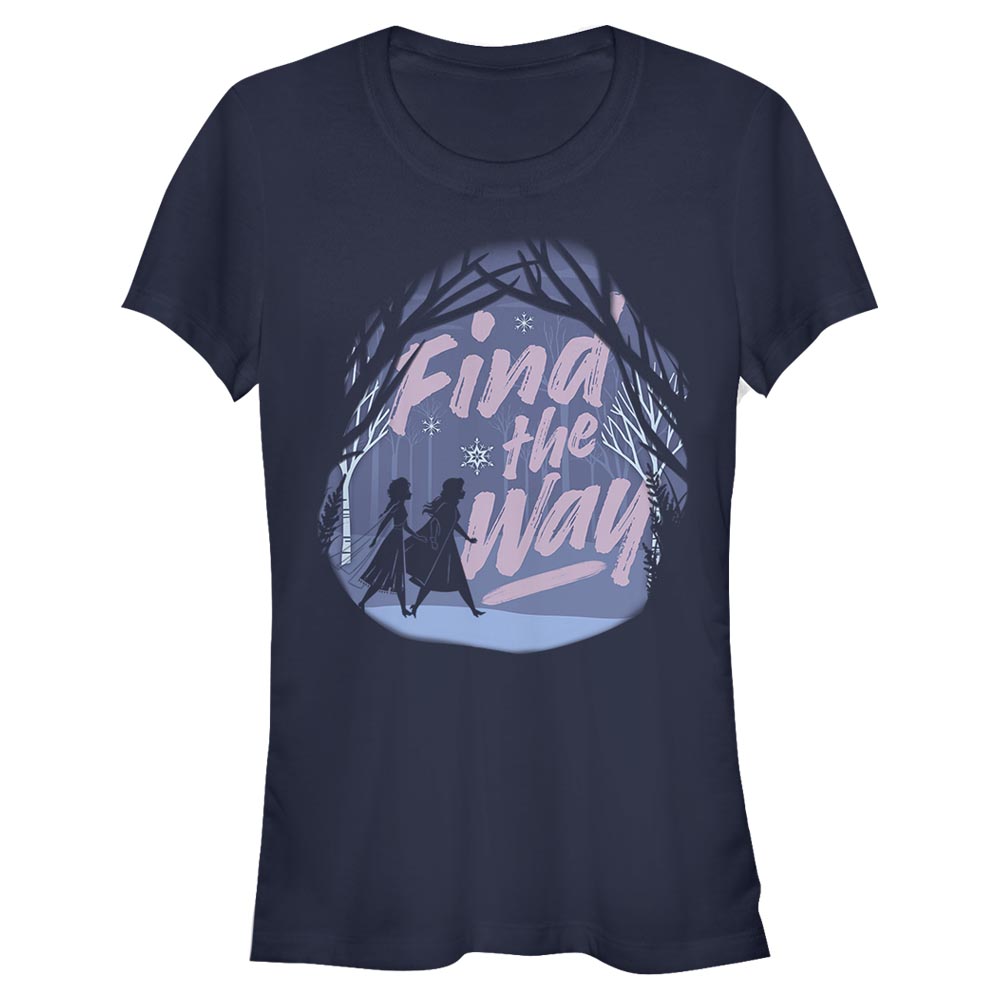 Disney - La Reine des neiges - Elsa & Anna Paper Winter - Femme T-shirt