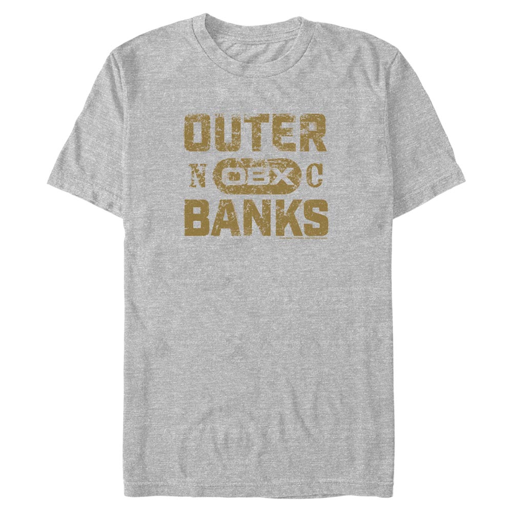 Netflix - Outer Banks - Texte Distressed Type - Homme T-shirt