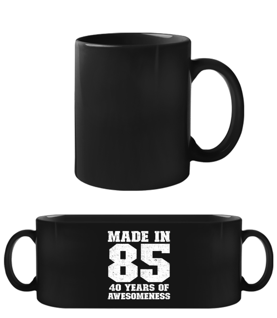 40 Years Of Awesomeness · Tasse Noire