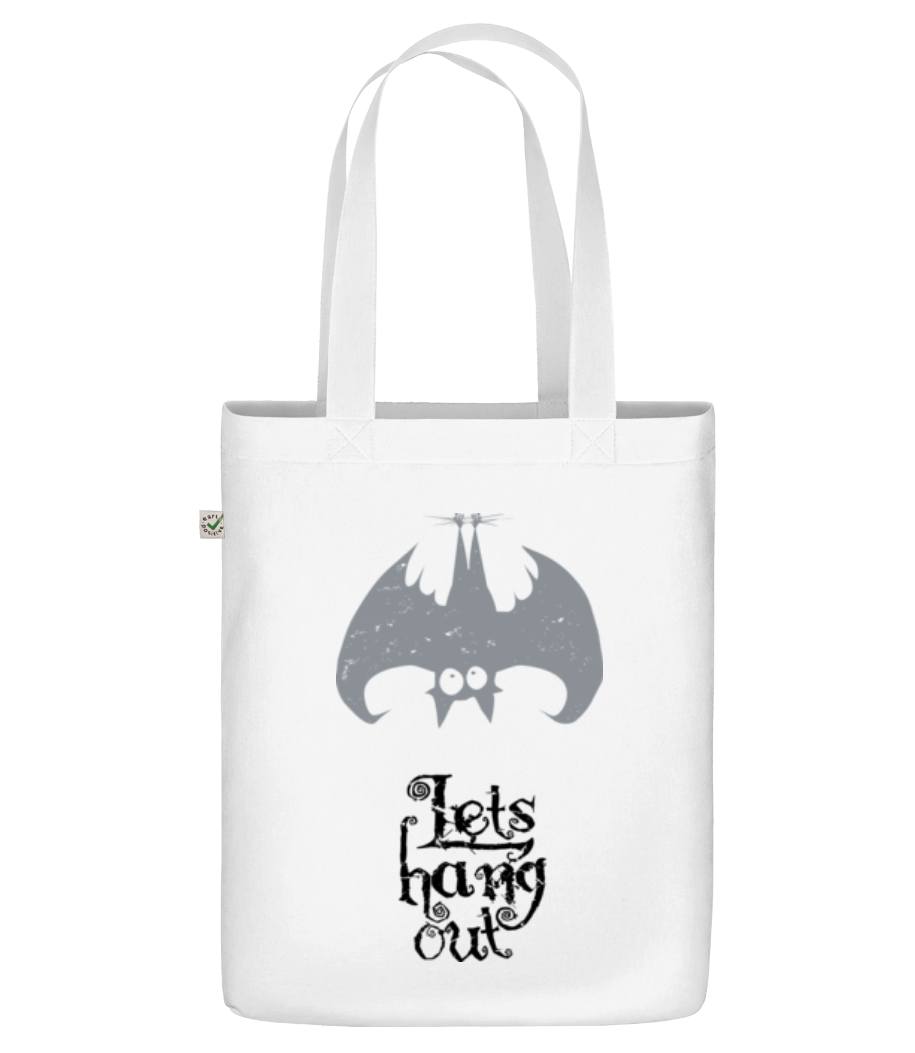 Let's Hang Out Bat · Sac en toile bio