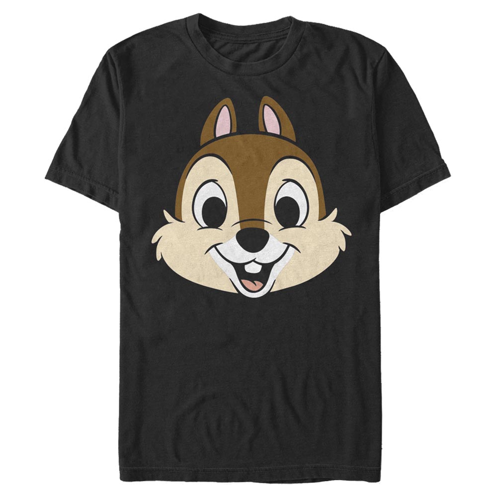 Disney Classics - Mickey Mouse - Chip Big Face - Homme T-shirt