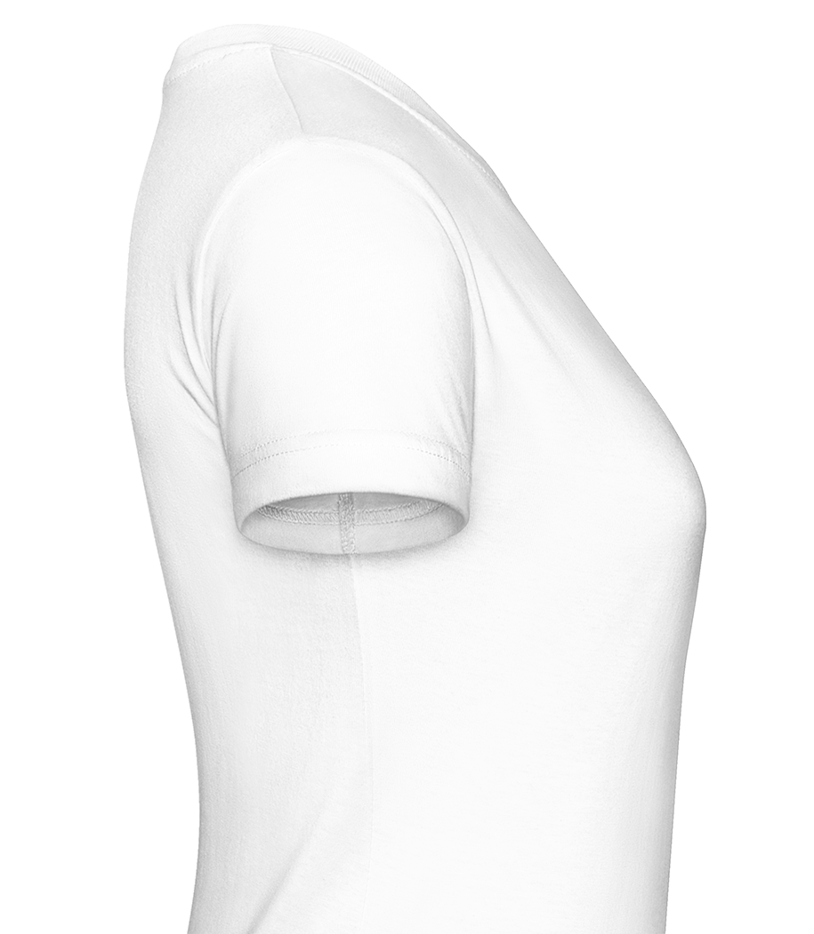 T-shirts dame en promotion - Blanc - Droit