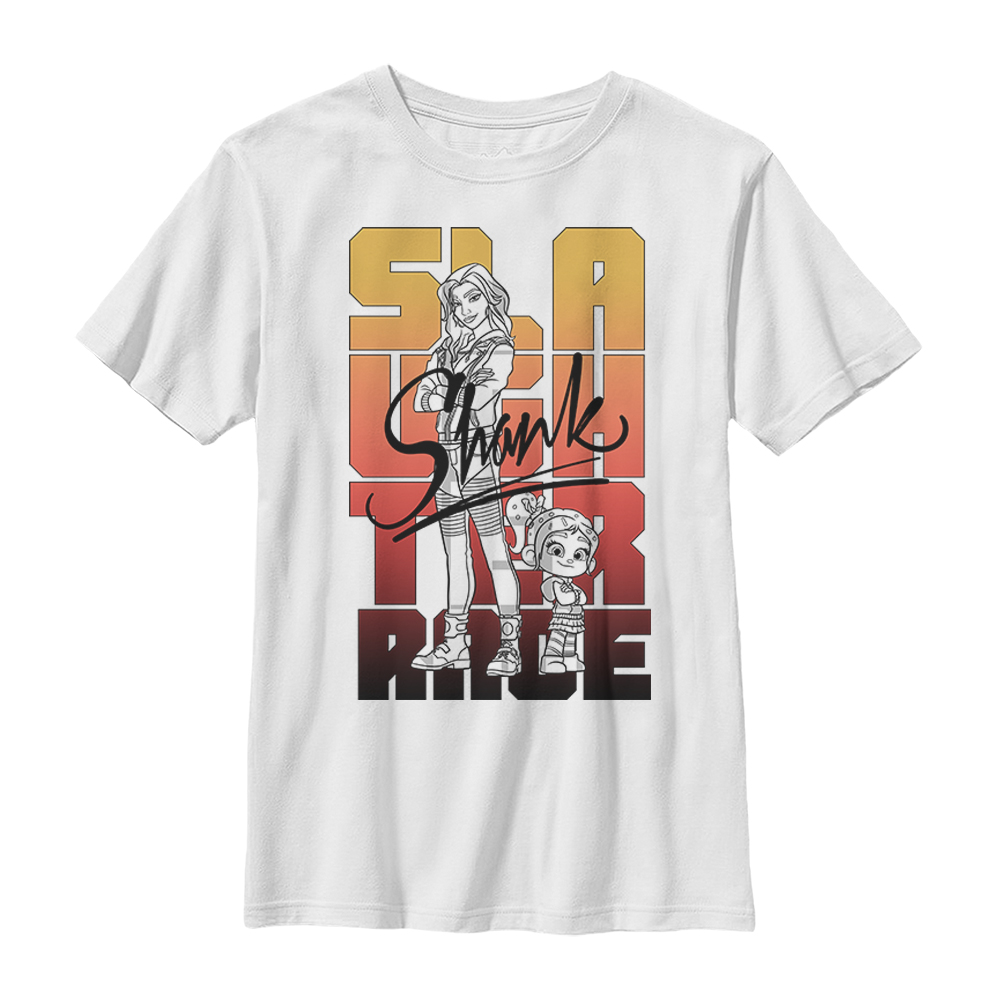 Disney - Les mondes de Ralph - Vanellope & Shank Shank Stack - Enfant T-shirt