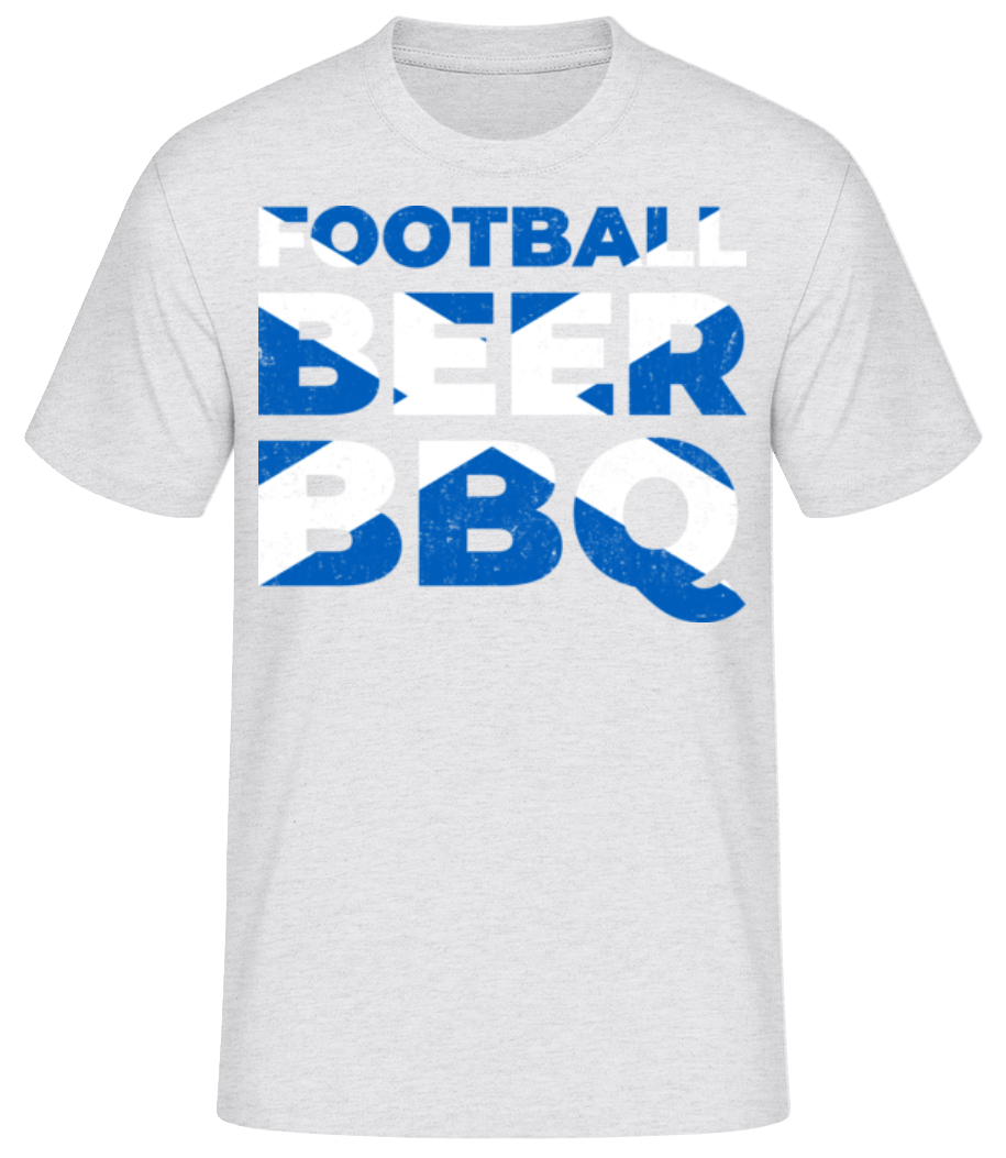 Football Beer BBQ · T-shirt standard Homme