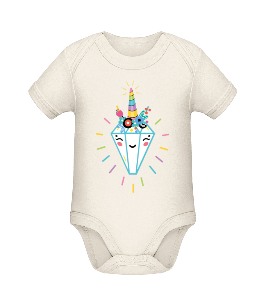 Joyeux Diamant · Body manches courtes bio