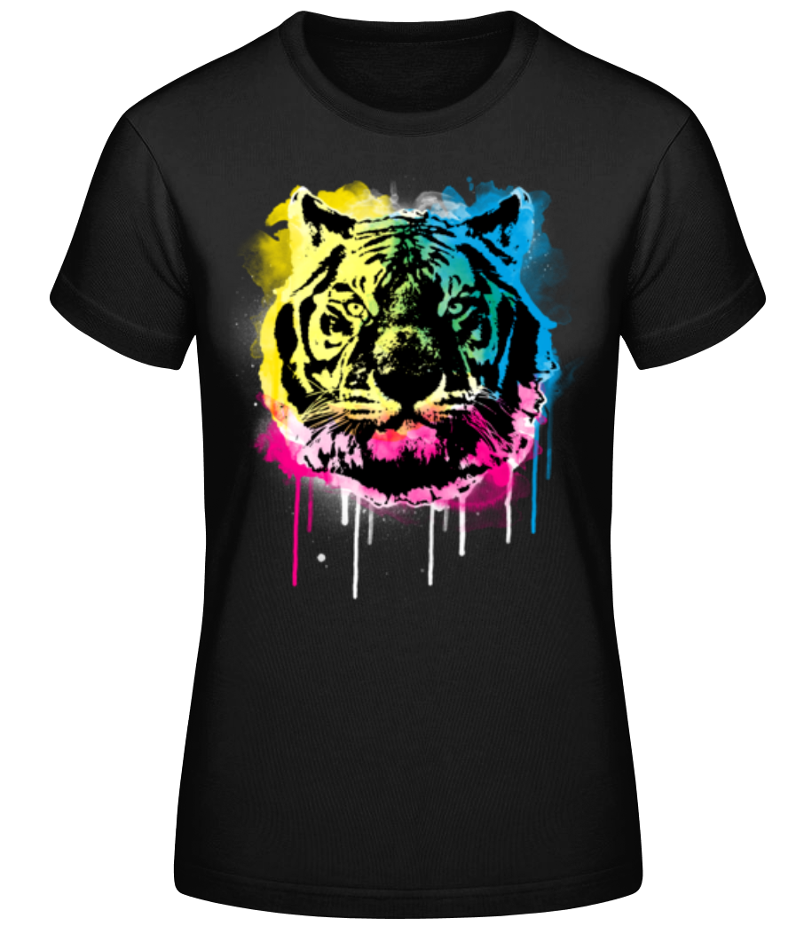 Tigre Multicolore · T-shirt standard Femme