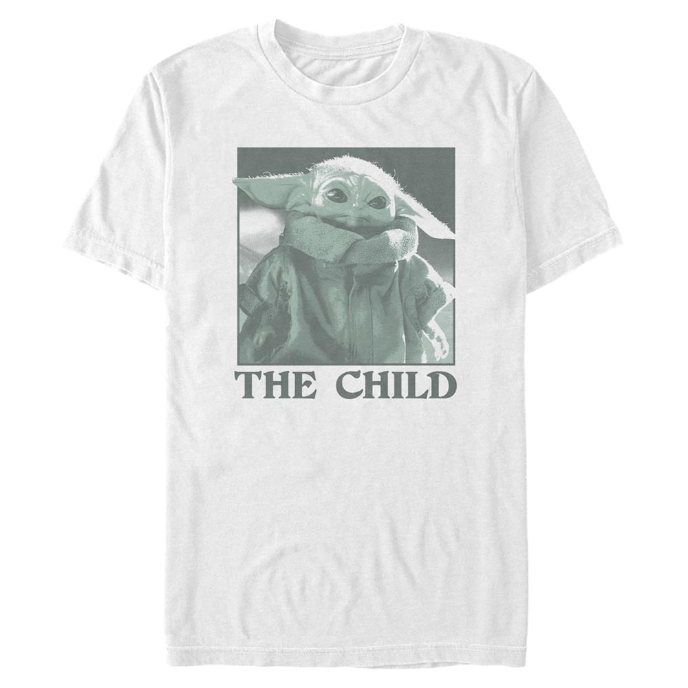 Star Wars - The Mandalorian - L'Enfant Monochrome - Homme T-shirt