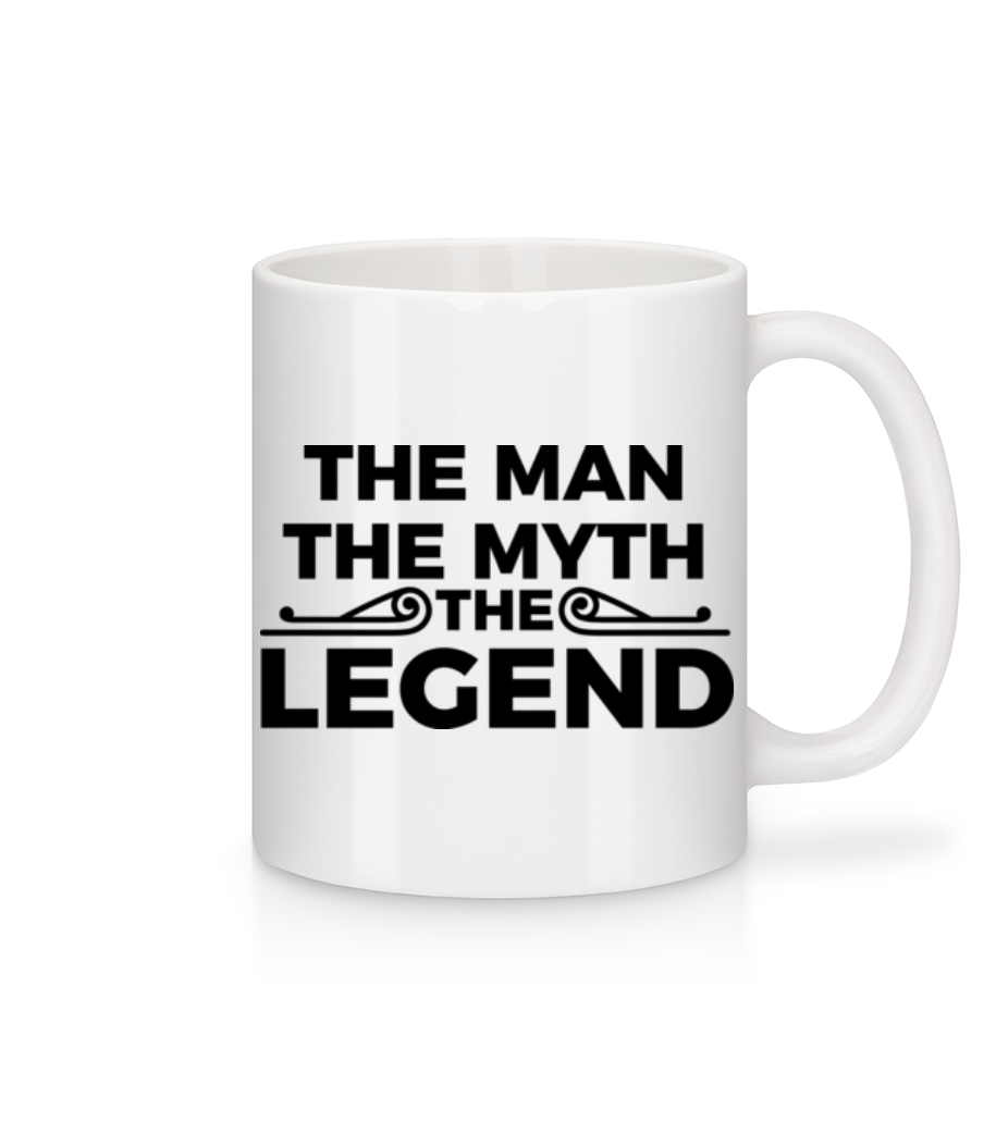 The Man The Myth The Legend · Mug en céramique blanc