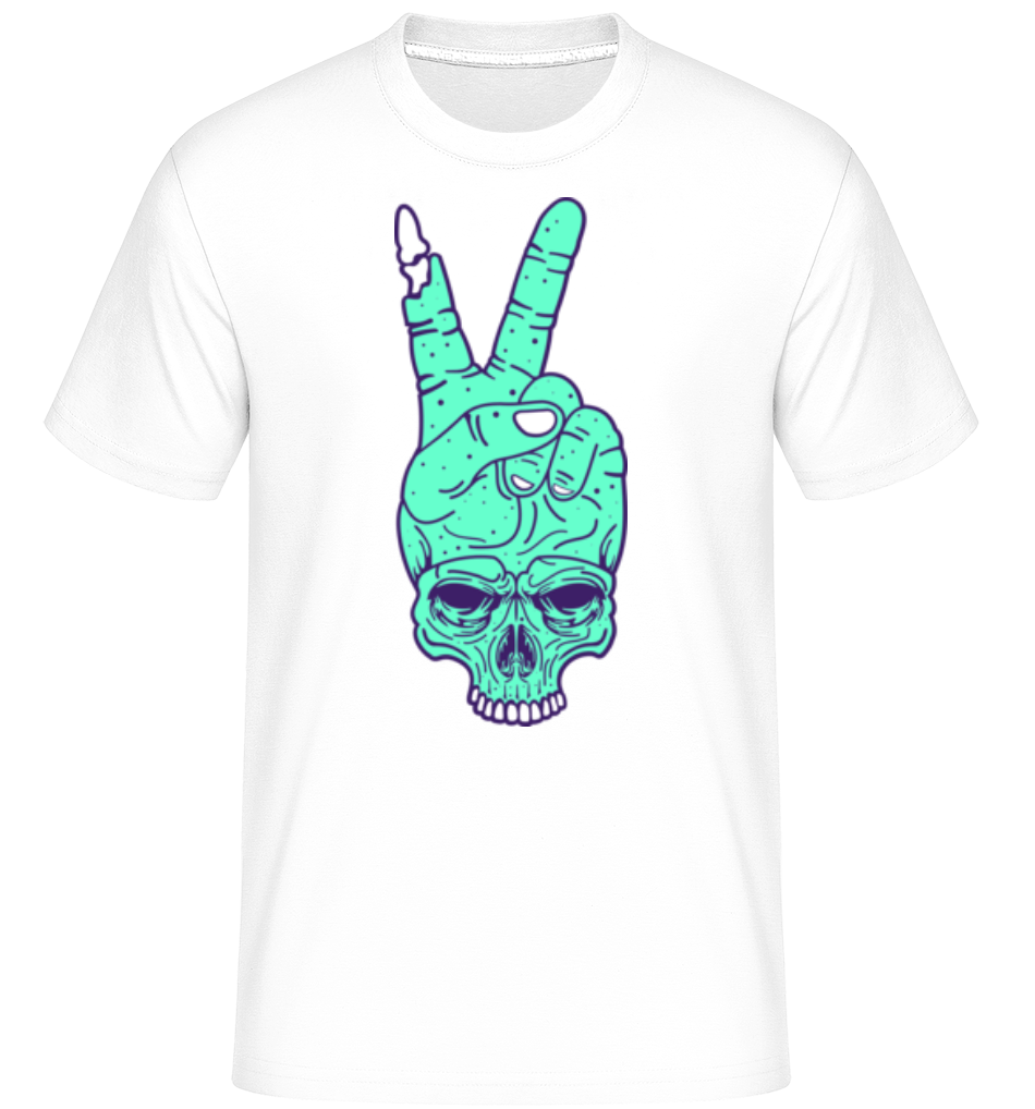 Skull Hand Peace ·  T-Shirt Shirtinator homme