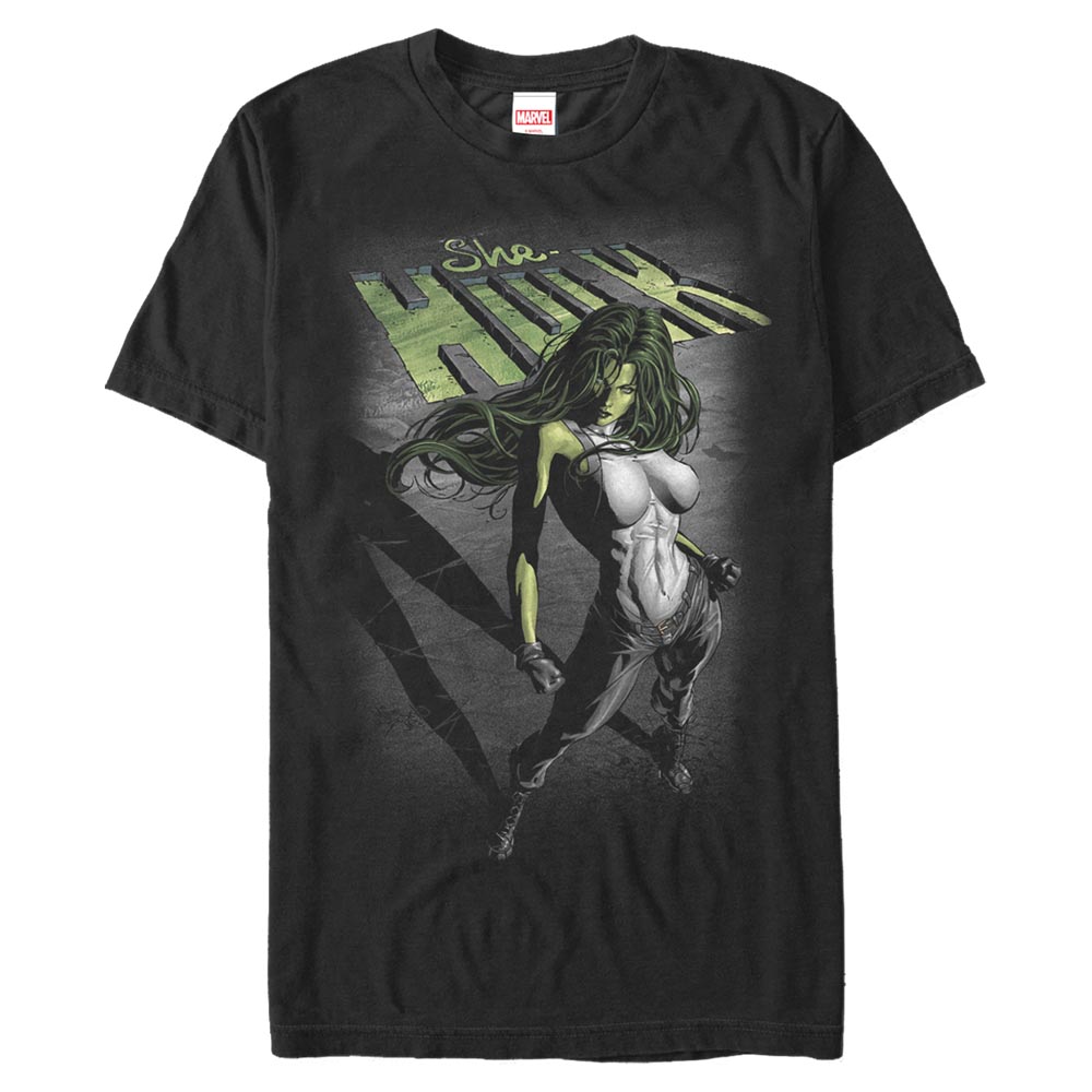 Marvel - Miss Hulk Incredible She - Homme T-shirt
