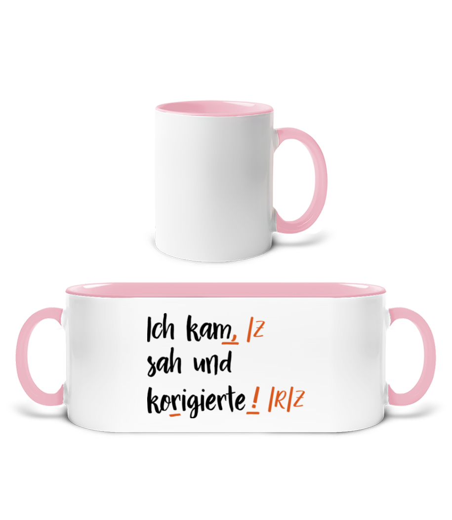 Weiß / Rosa