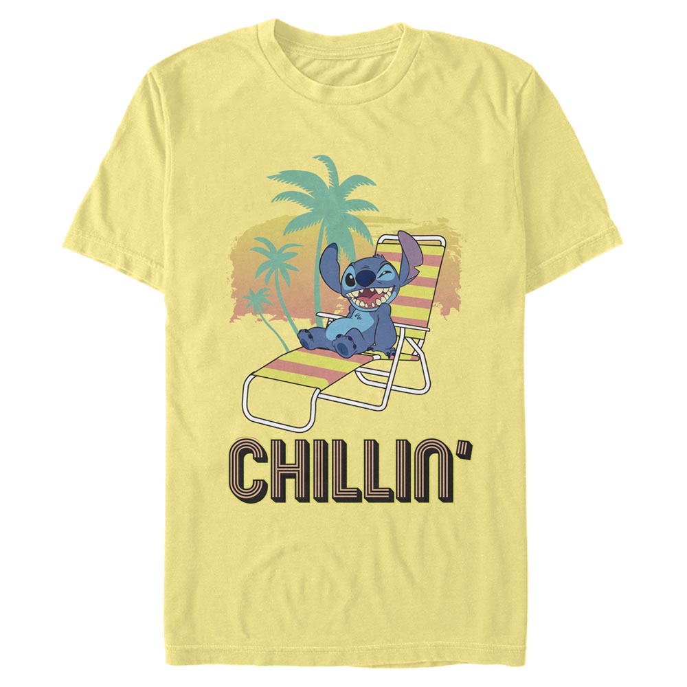 Disney Classics - Lilo & Stitch - Stitch Chillin - Homme T-shirt
