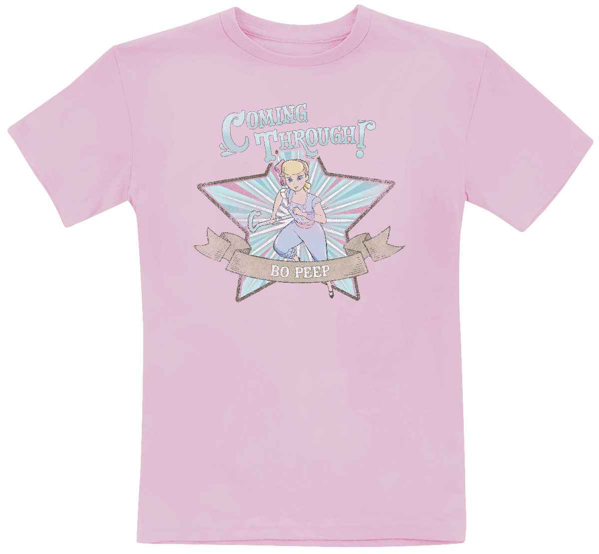Pixar - Toy Story - La Bergère Electric Lady - Enfant T-shirt - Rose - Devant