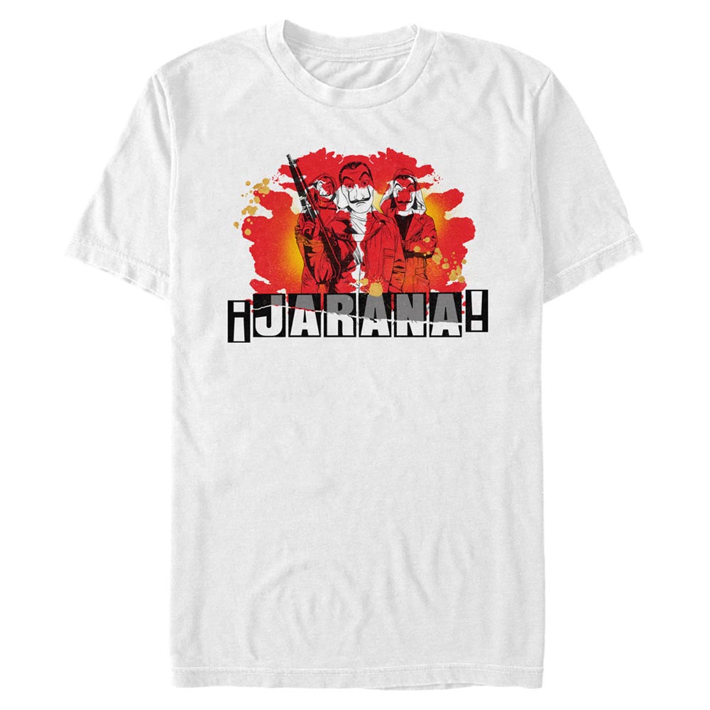 Netflix - La casa de papel - Jarana Group Splatter - Homme T-shirt