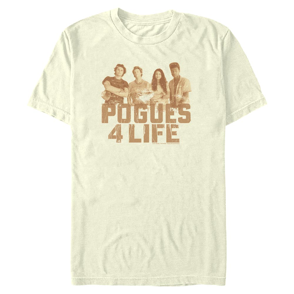Netflix - Outer Banks - Photo de groupe Pogues 4 Life - Homme T-shirt
