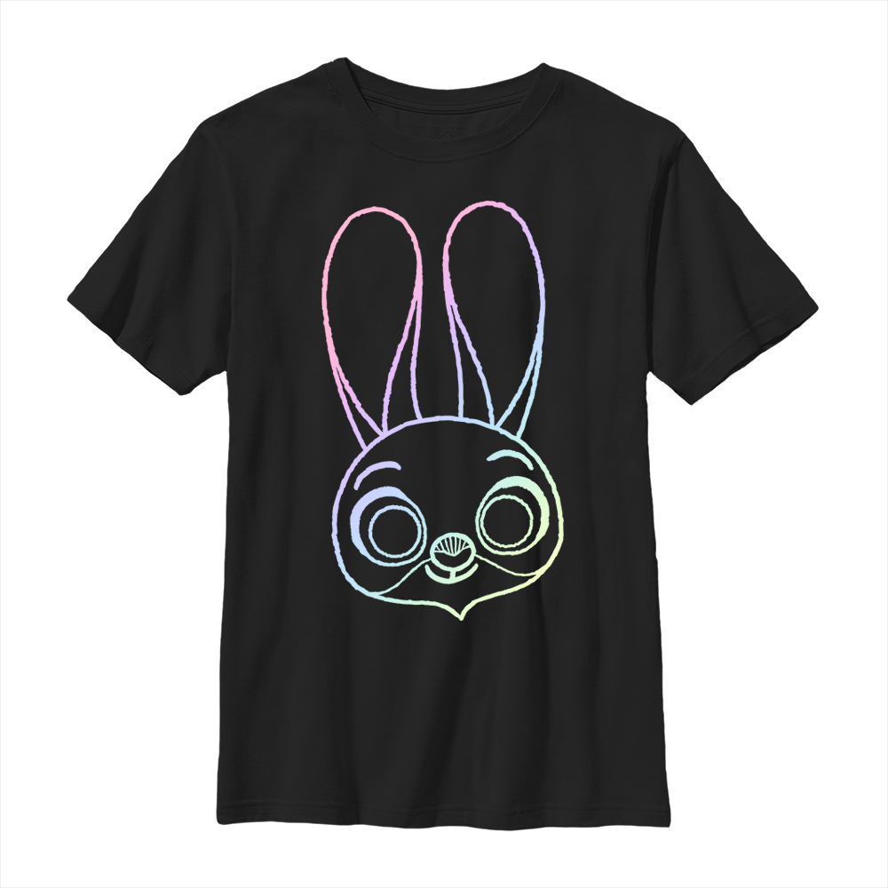 Disney - Zootopie - Judy Hopps Big Rainbow - Enfant T-shirt