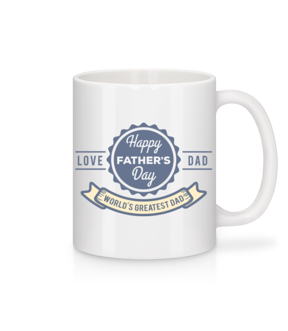 World Greatest Dad · Mug en céramique blanc