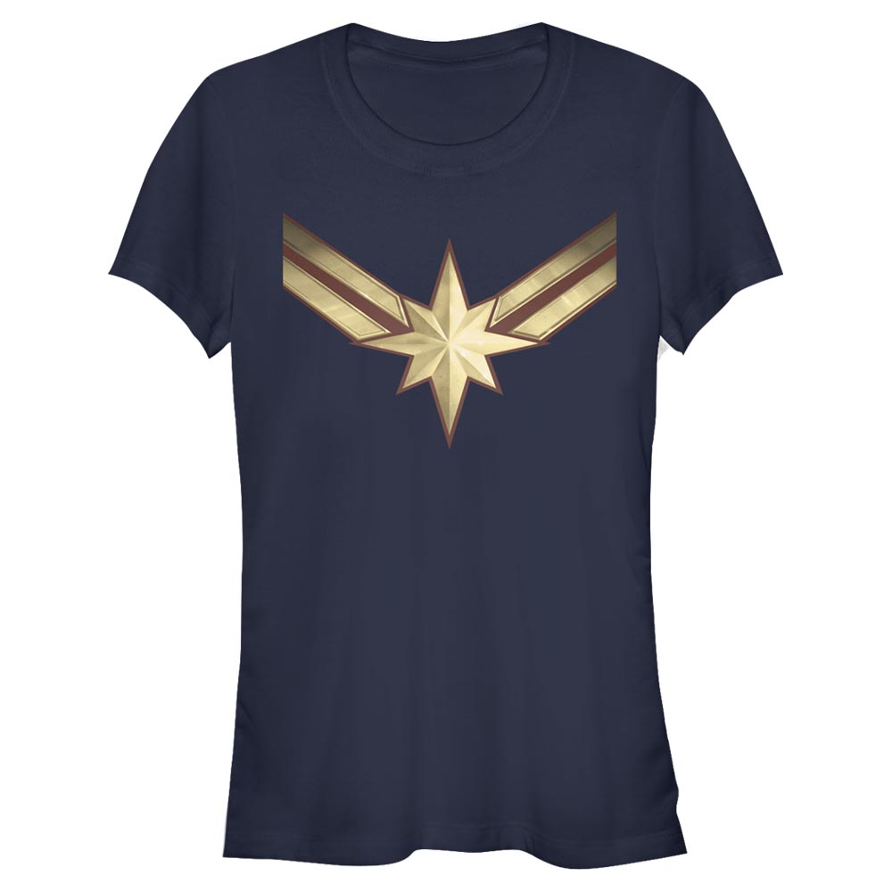 Marvel - Captain Marvel - Captain Marvel Costume Symbol - Femme T-shirt