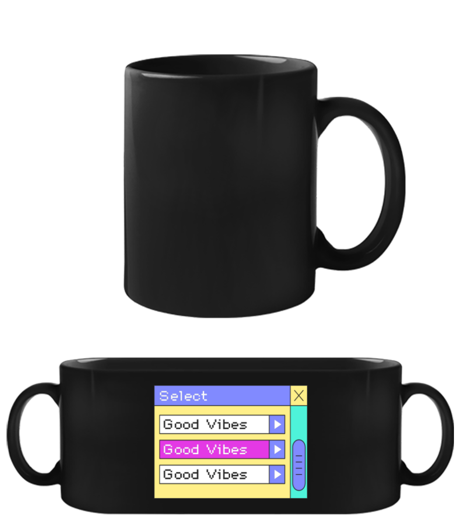 Select Good Vibes · Tasse Noire