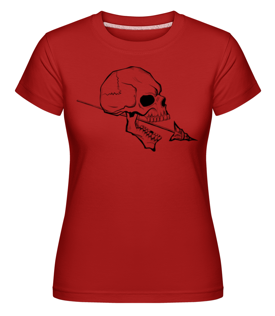 Crâne Avec Tatouage De Lance ·  T-shirt Shirtinator femme