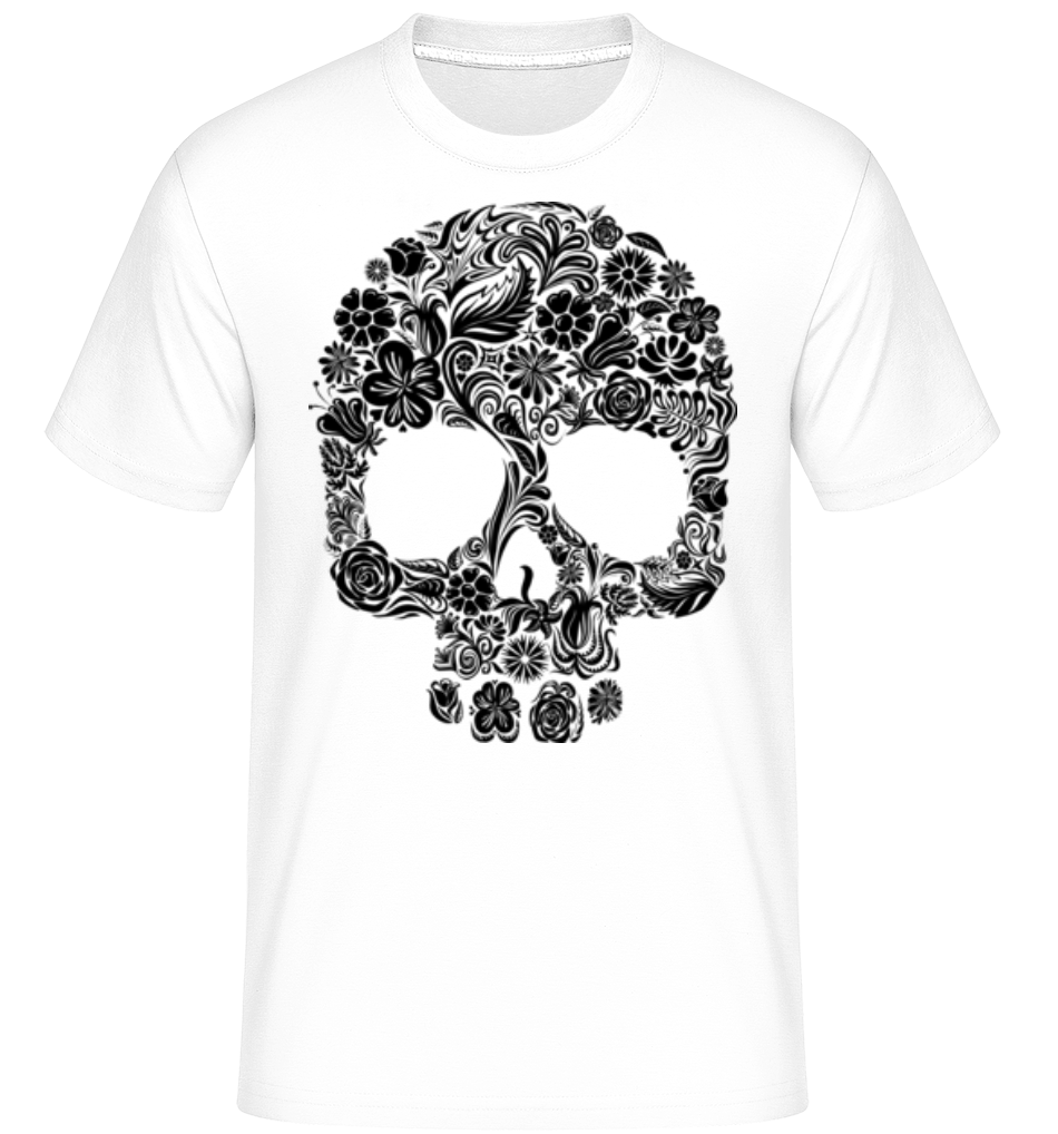 Flower Skull ·  T-Shirt Shirtinator homme