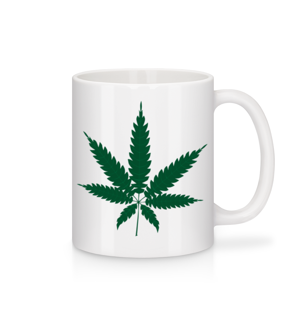 Cannabis · Mug en céramique blanc