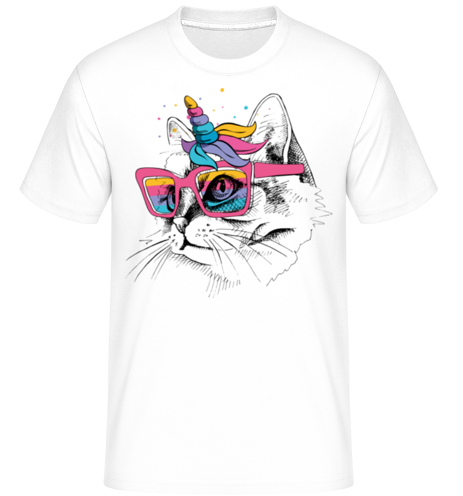 Fete De La Licorne -  T-Shirt Shirtinator homme - Blanc - Devant