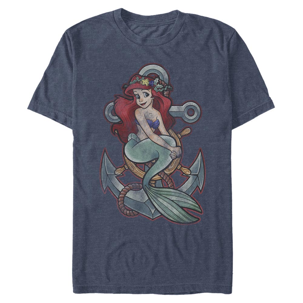 Disney - Ariel La Petite Sirène - Ariel La Petite Sirène Anchor - Homme T-shirt