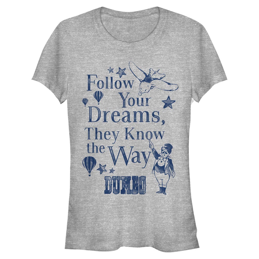 Disney Classics - Dumbo - Dumbo Follow Dreams - Femme T-shirt