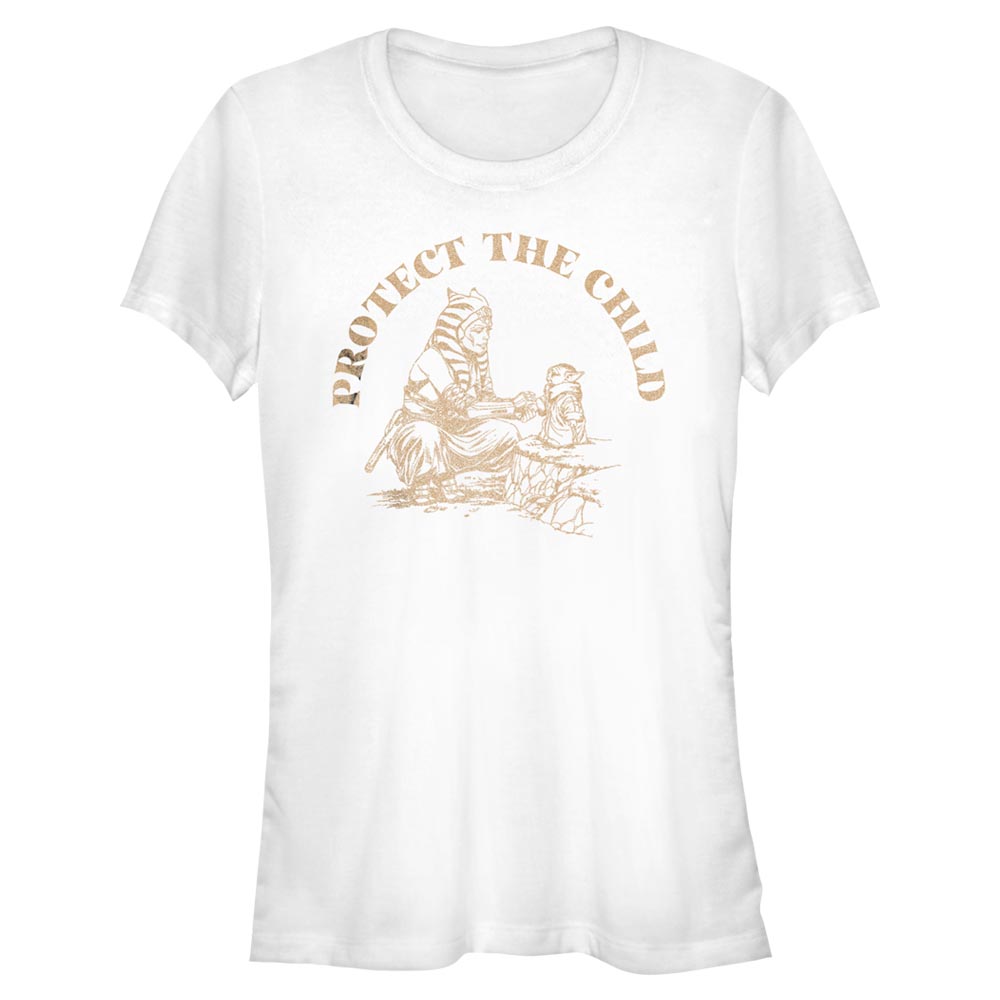 Star Wars - The Mandalorian - Ahsoka & The Child Protect The Child - Femme T-shirt