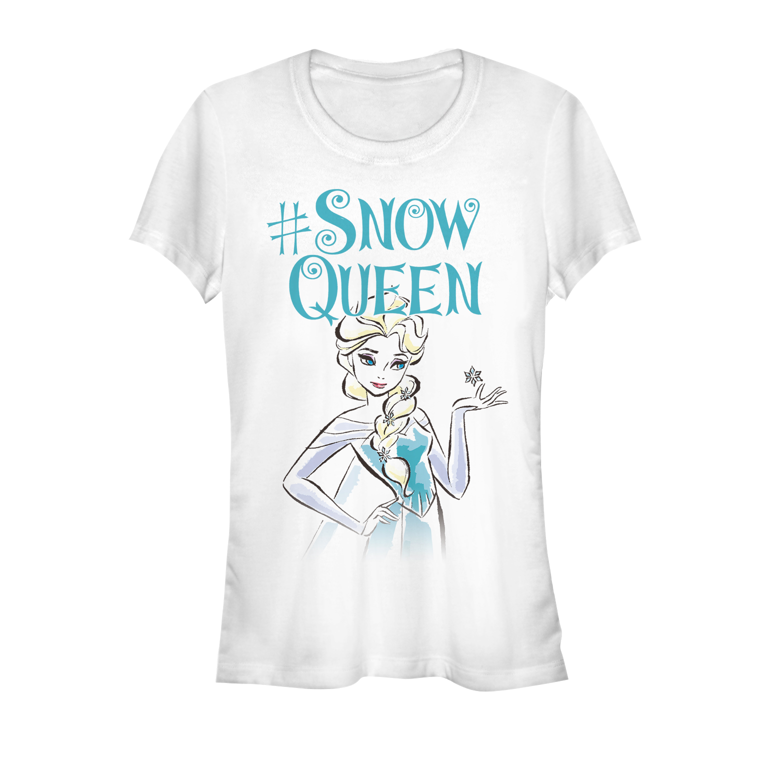 Disney - La Reine des neiges - Elsa Queen - Femme T-shirt