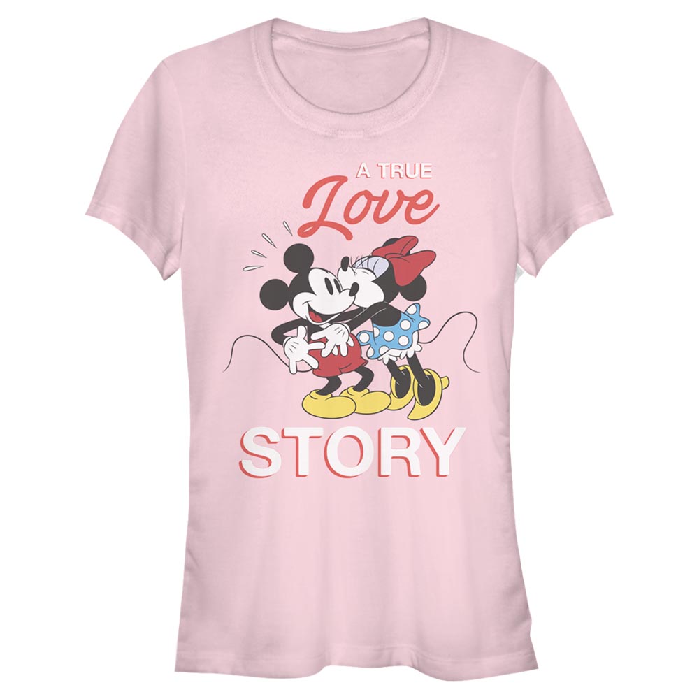 Disney - Mickey Mouse - Mickey et Minnie True Love Story - Femme T-shirt