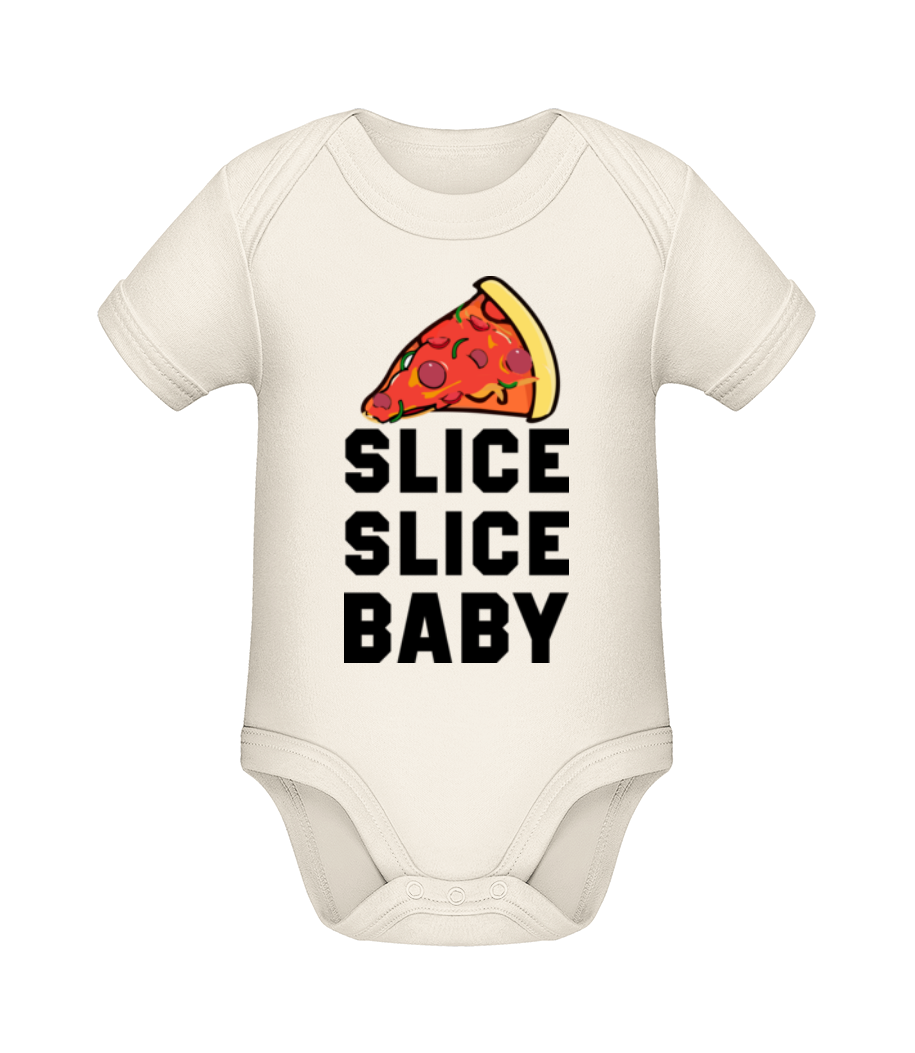 Pizza Slice Slice Baby · Body manches courtes bio