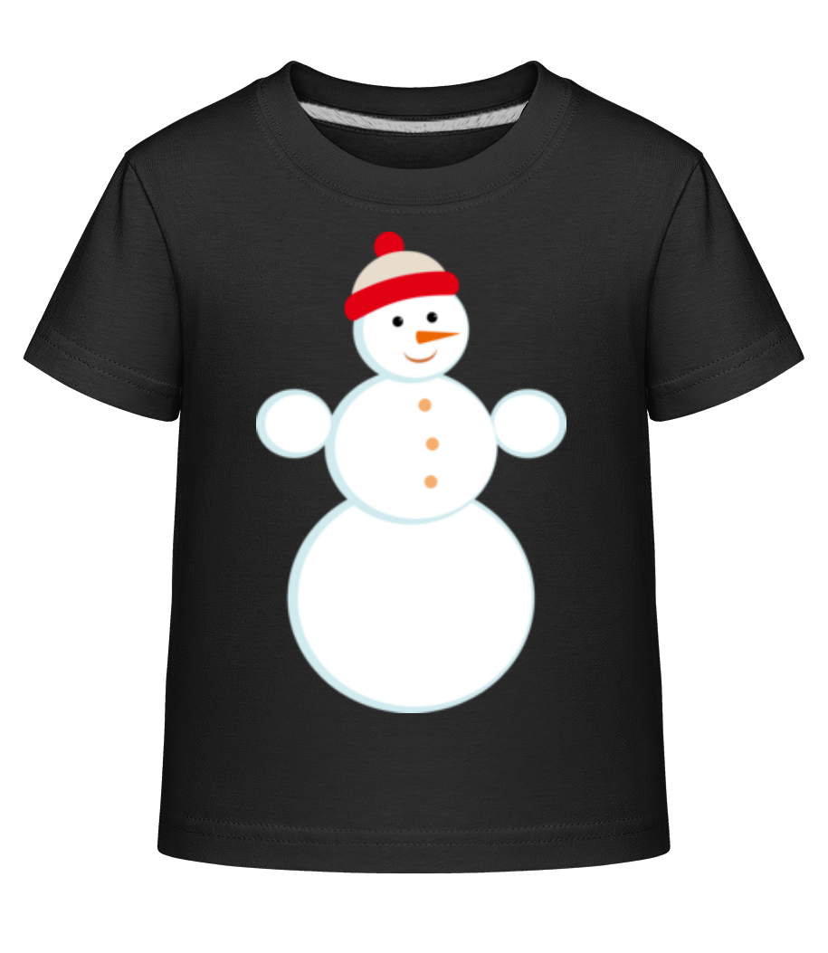 Bonhomme De Neige Avec Casquette · T-shirt shirtinator Enfant