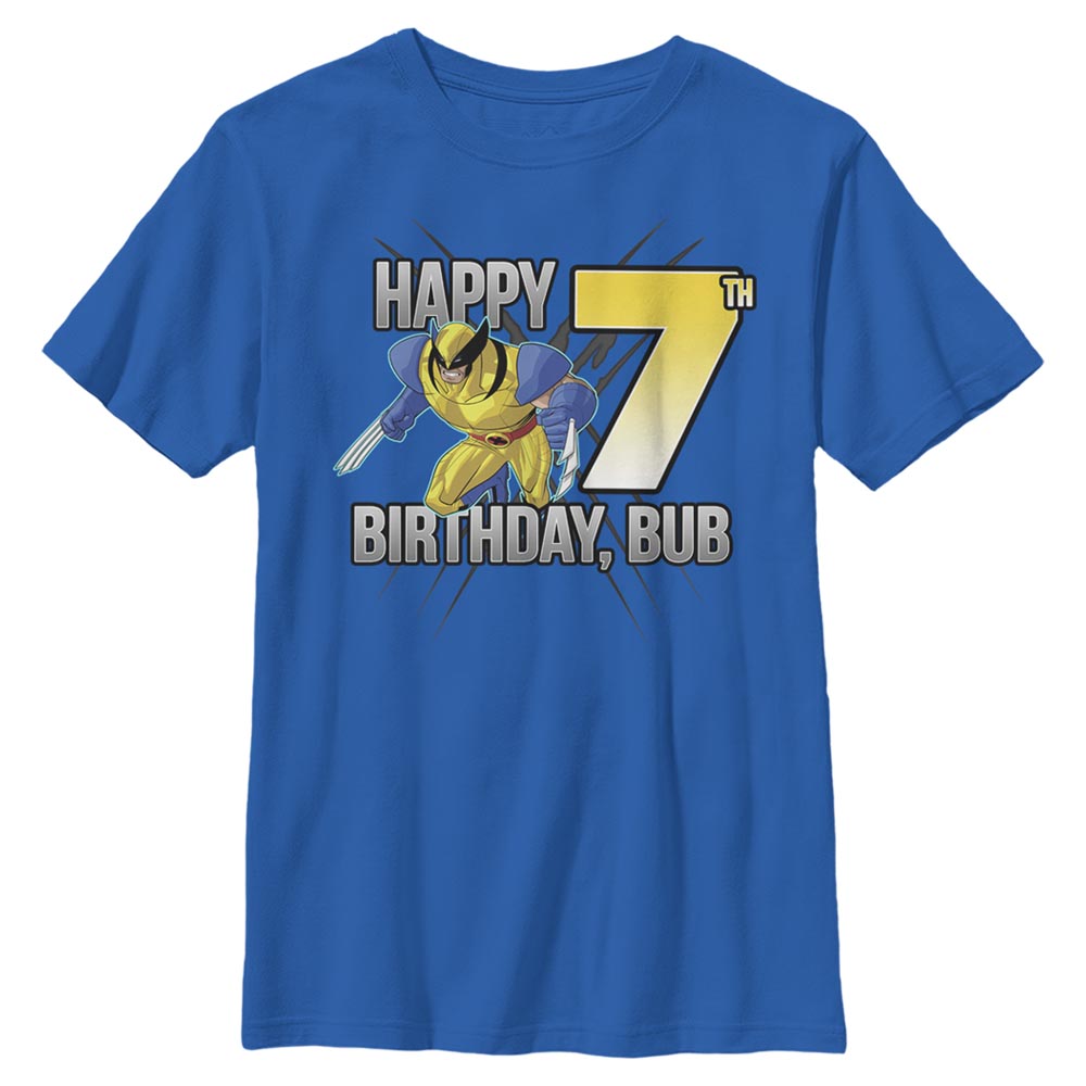 Marvel - X-Men - Wolverine 7th Bday - Birthday - Enfant T-shirt