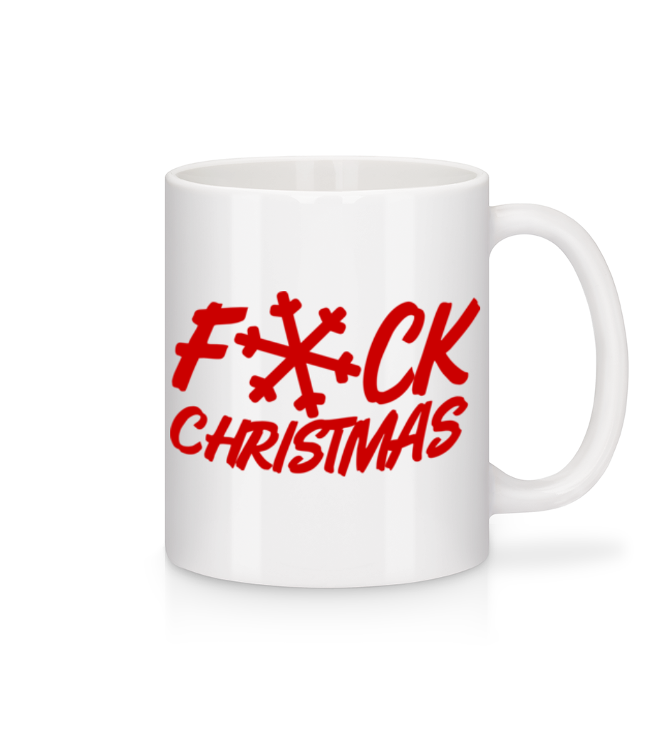 Fuck Christmas · Mug en céramique blanc