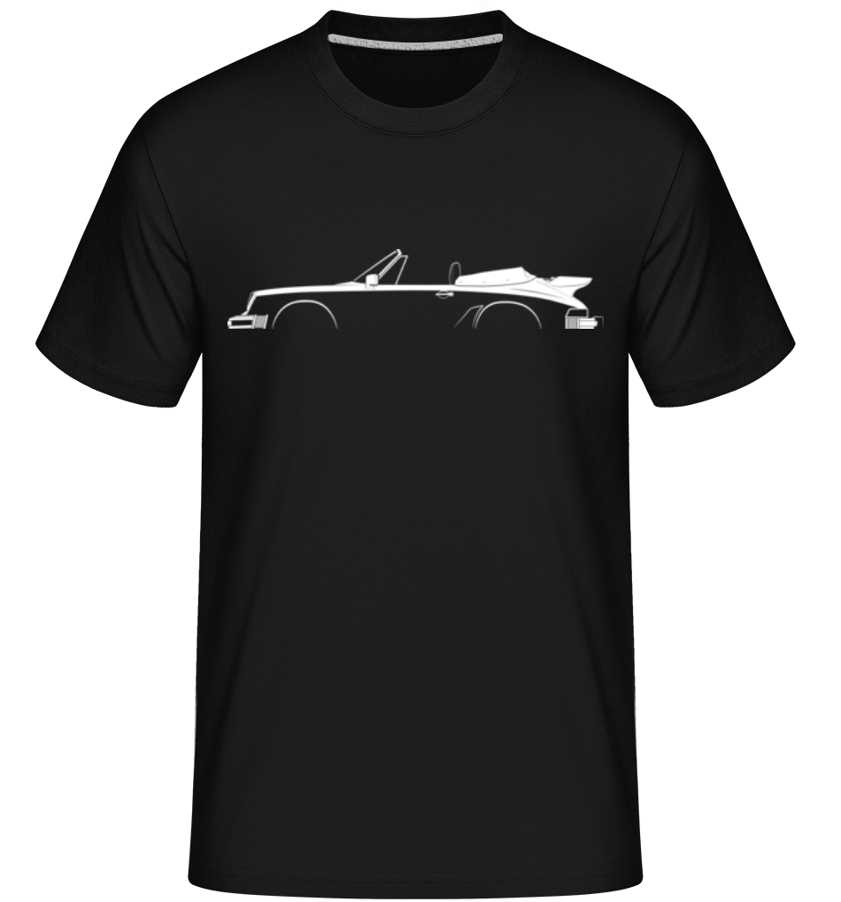'Porsche 911 Tur. Cabrio 930' Silhouette ·  T-Shirt Shirtinator homme