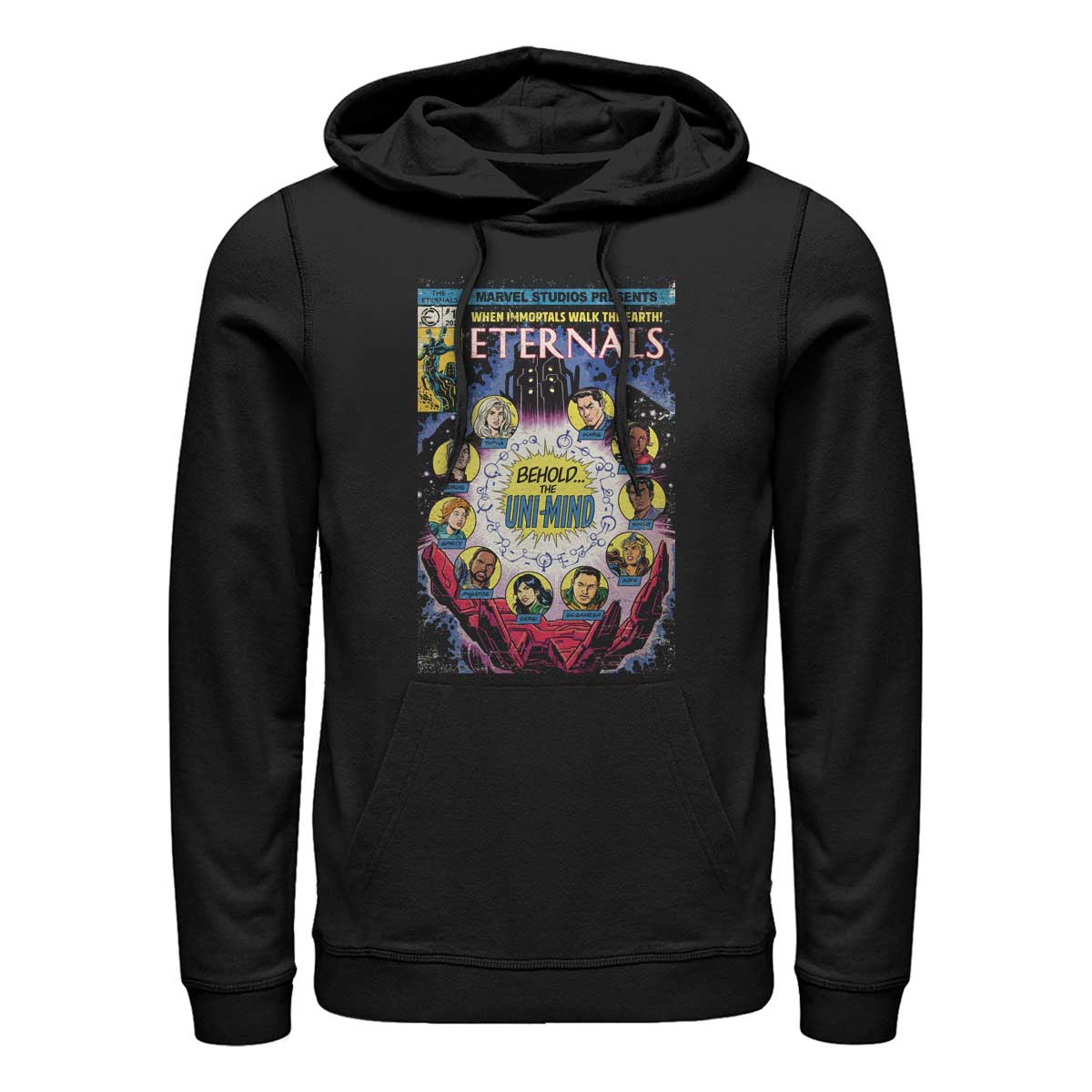 Marvel - Eternals - Photo de groupe Vintage Comic Cover 2 - Unisex Sweat à capuche