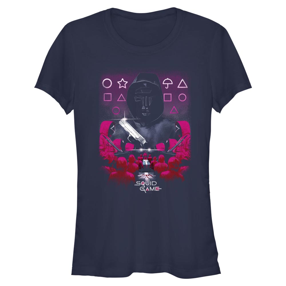 Netflix - Squid Game - Front Man Faceless Fiends - Femme T-shirt