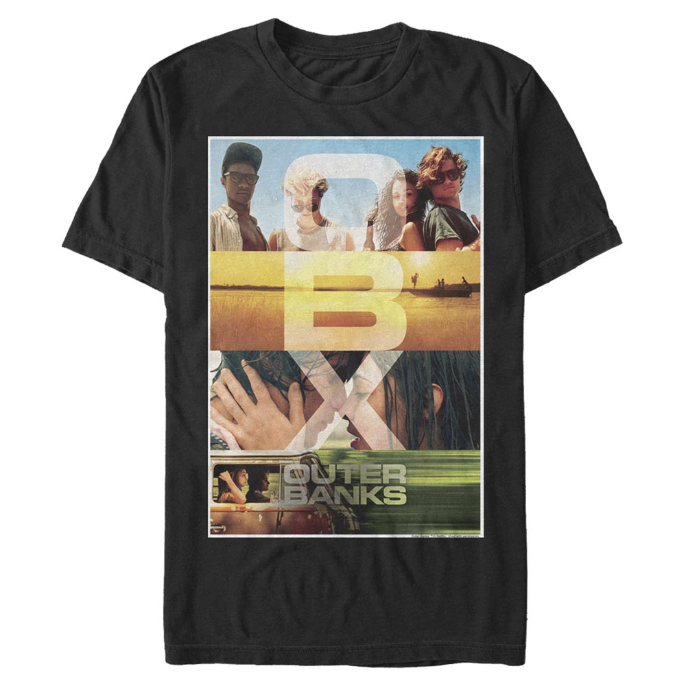 Netflix - Outer Banks - Photo de groupe OBX Poster - Homme T-shirt
