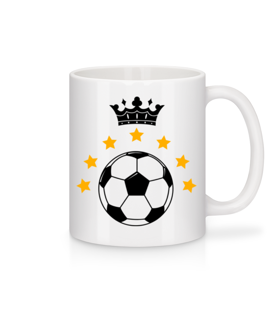 Football Crown · Mug en céramique blanc