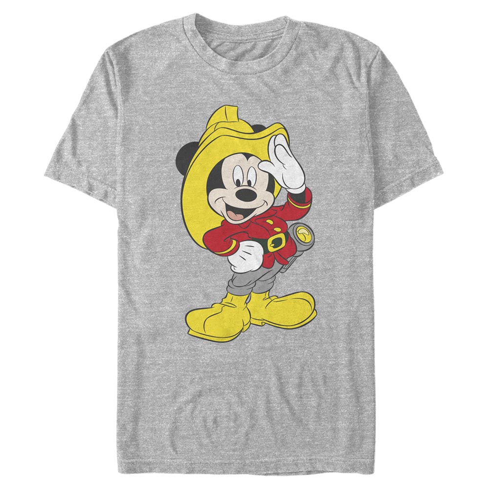 Disney - Mickey Mouse - Mickey Mouse Mickey Firefighter - Homme T-shirt