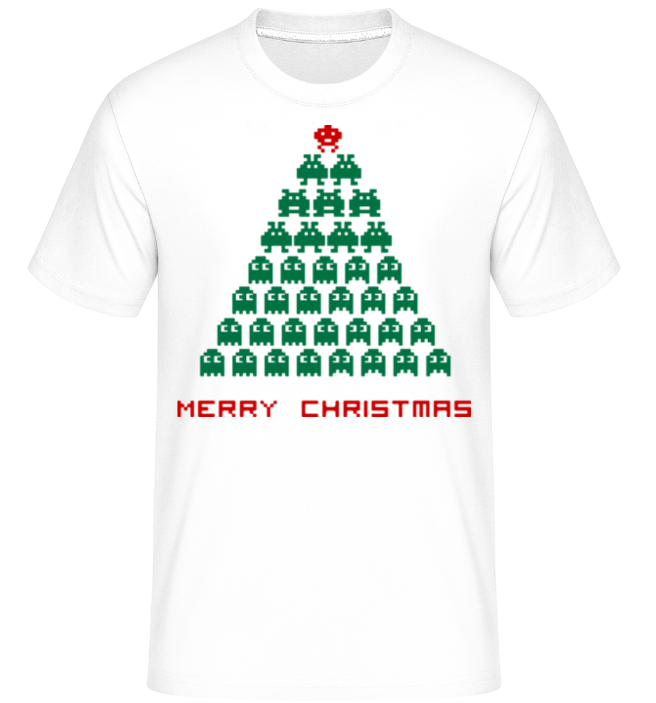 Merry Christmas Pixel Monster ·  T-Shirt Shirtinator homme