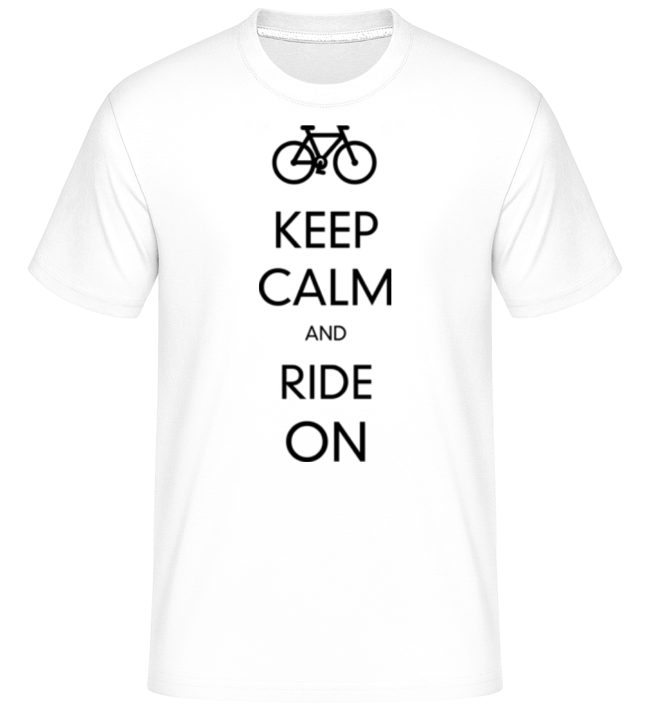 Keep Calm And Ride On ·  T-Shirt Shirtinator homme