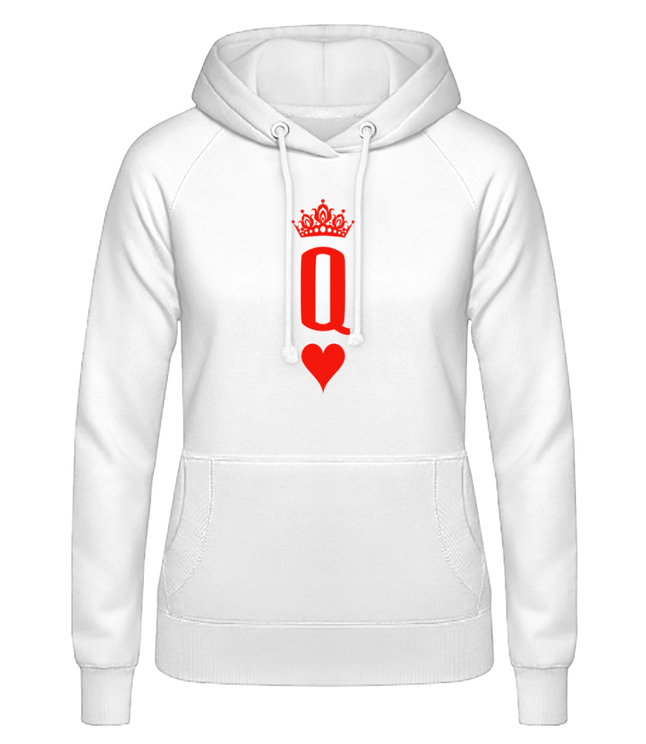 Poker Queen · Sweat à capuche basique pour femme