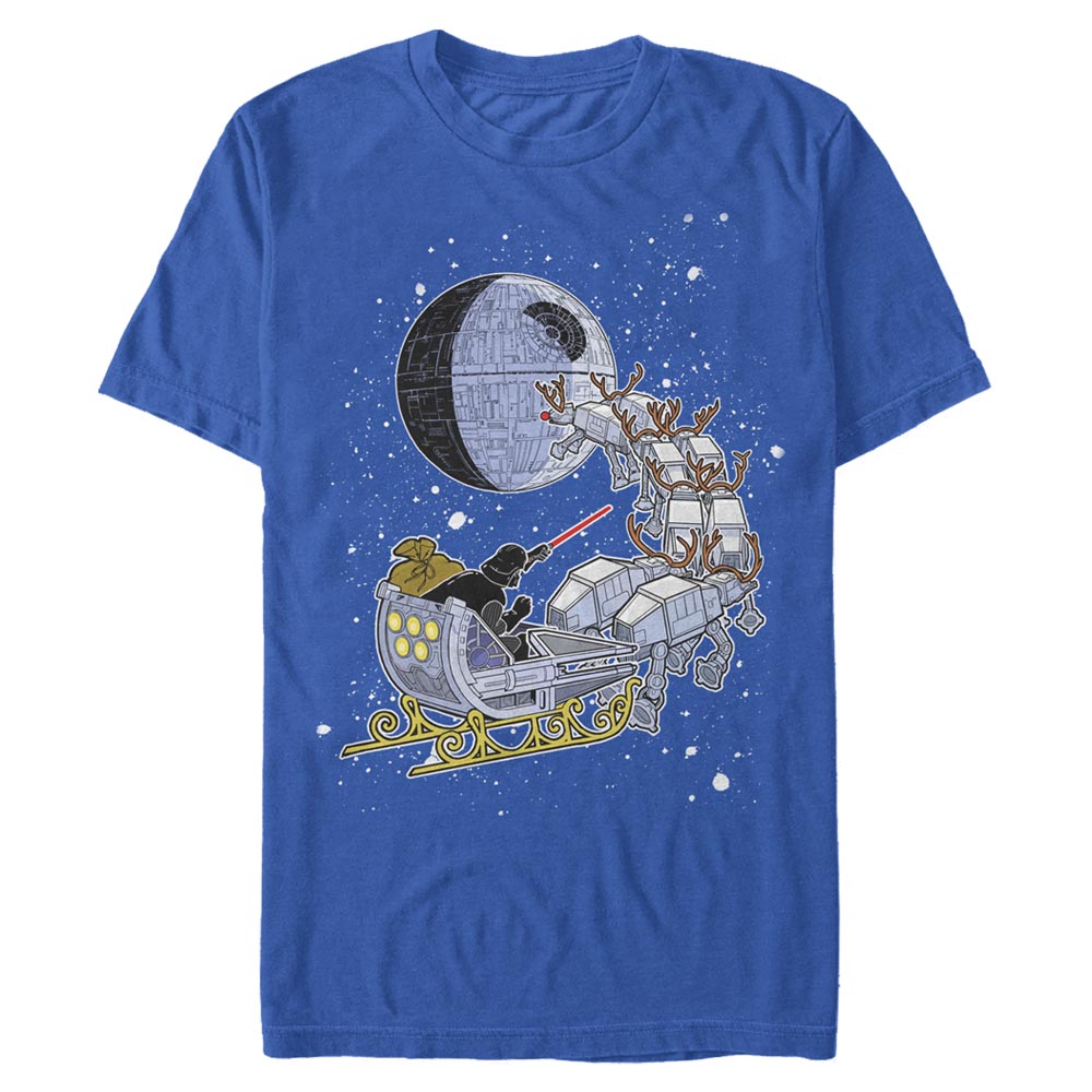 Star Wars - Darth Vader Vader Sleigh - Männer T-Shirt