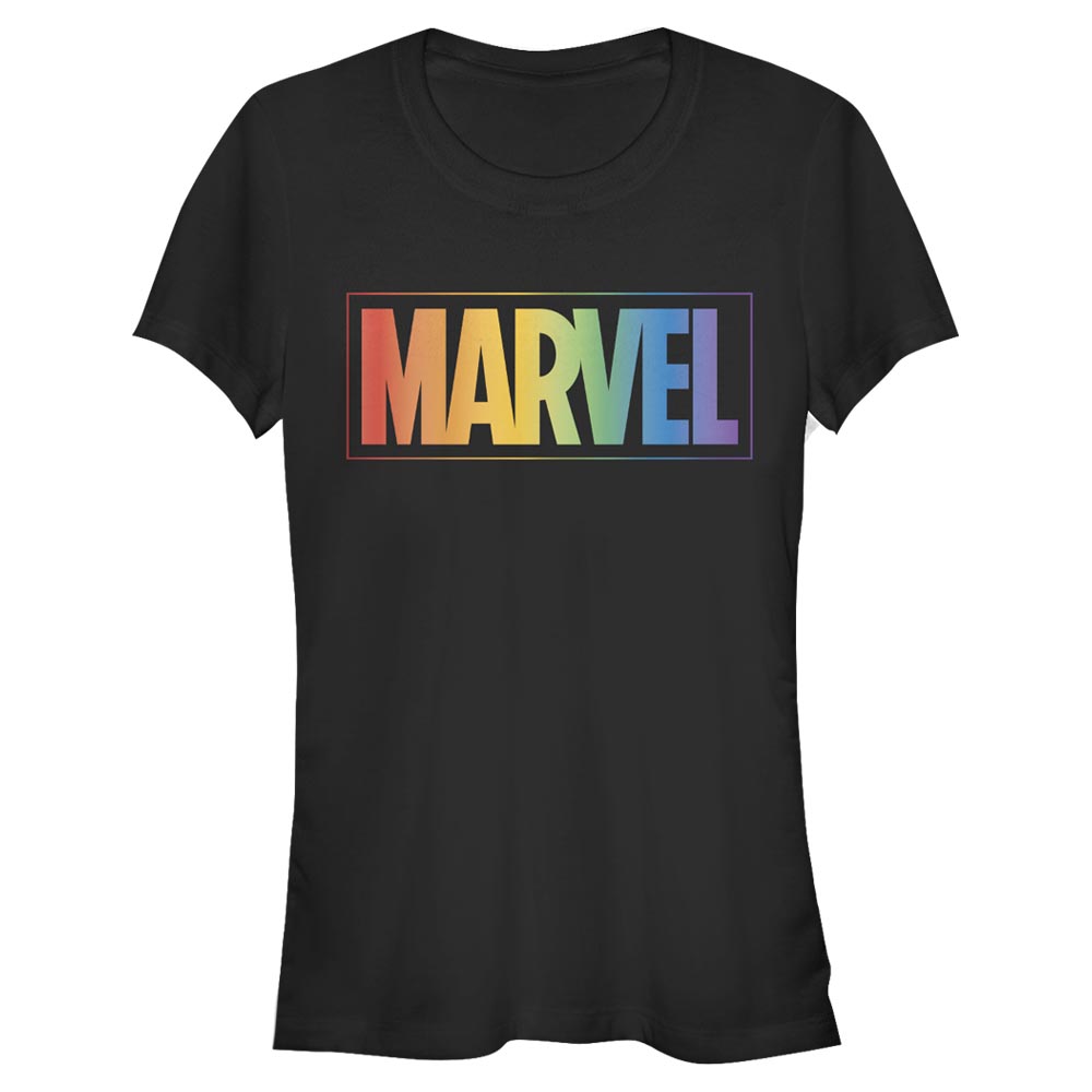 Marvel - Logo Rainbow - Femme T-shirt