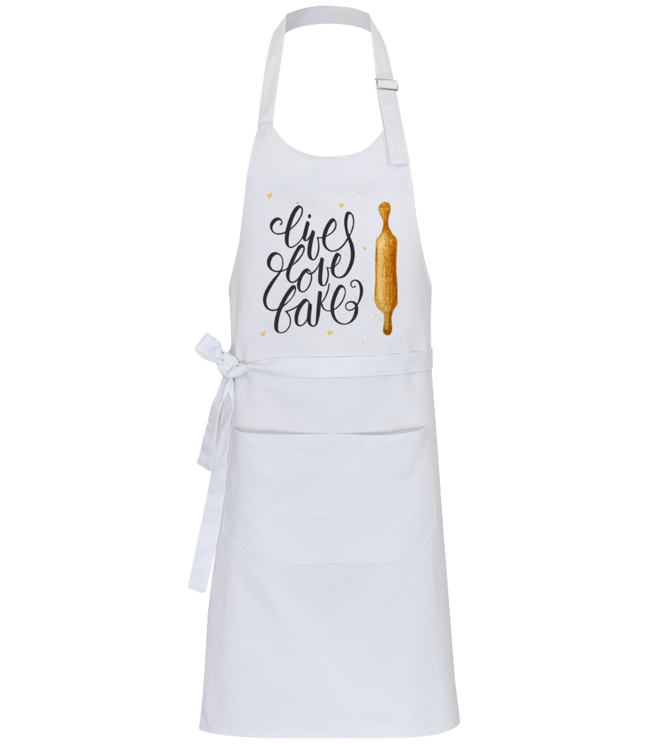 Live Love Bake · Tablier professionnel