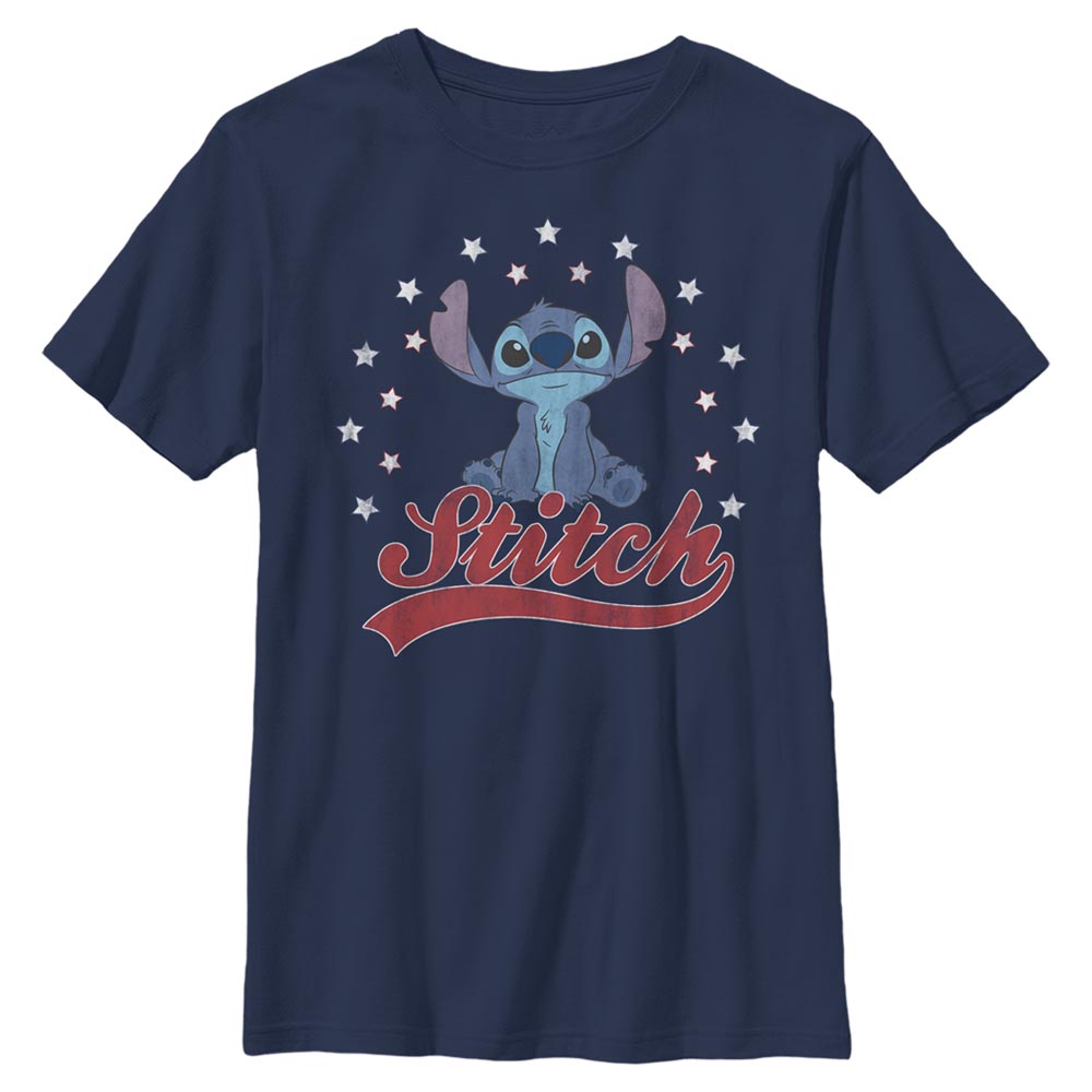 Disney - Lilo & Stitch - Stitch Americana - Enfant T-shirt