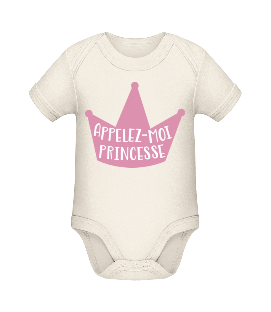 Appelez-Moi Princesse · Body manches courtes bio